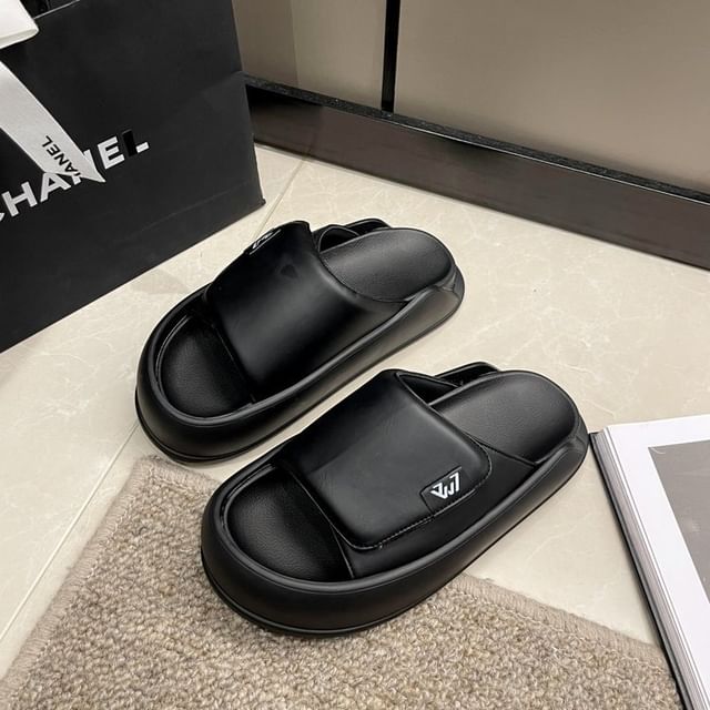 Sandals Slide Platform