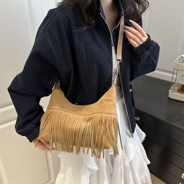 Fringed Shoulder Bag