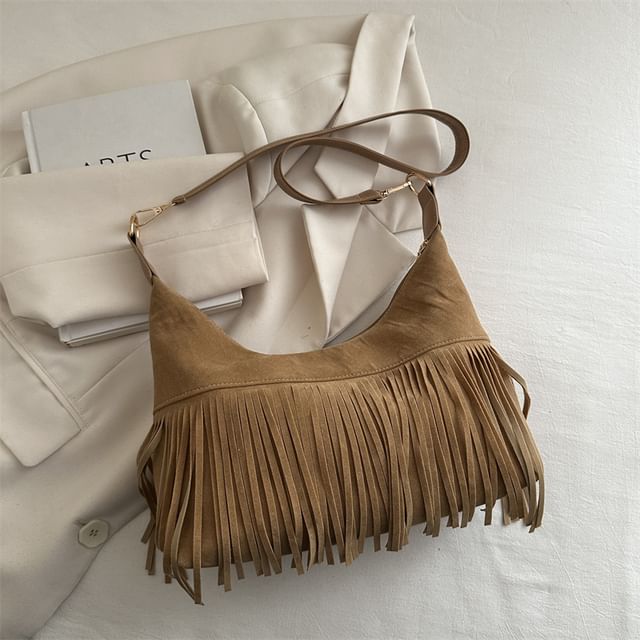 Fringed Shoulder Bag