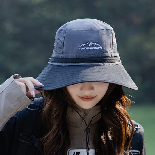 Embroidered Panel Boonie Hat