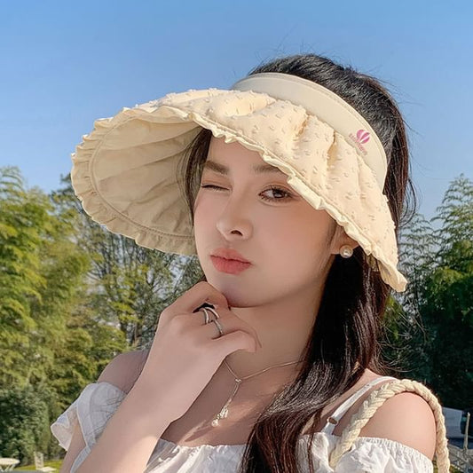 Plain Frill Visor