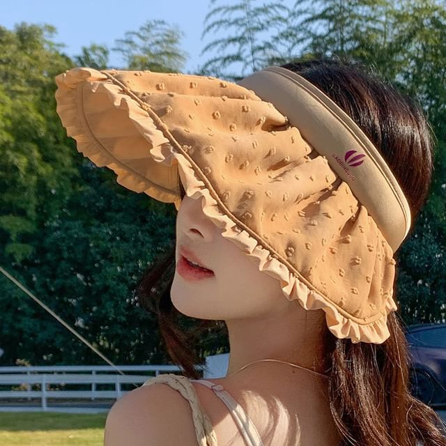 Plain Frill Visor