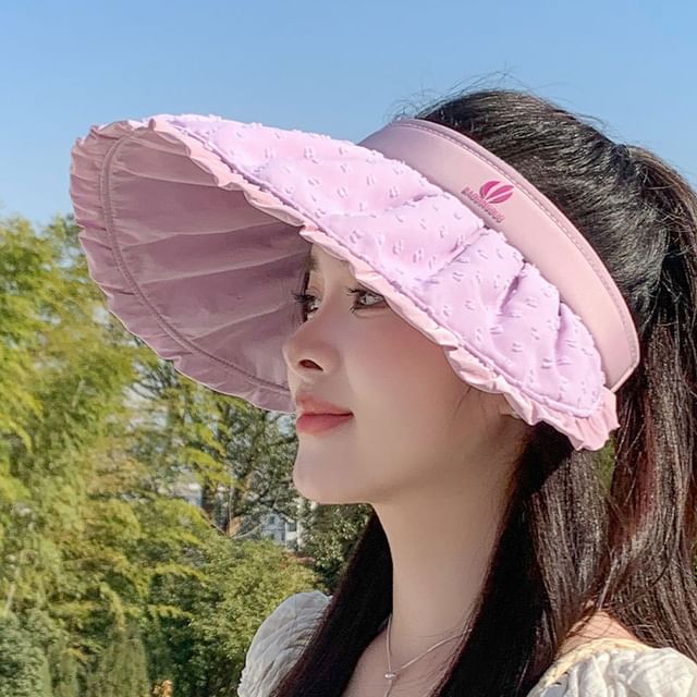 Plain Frill Visor