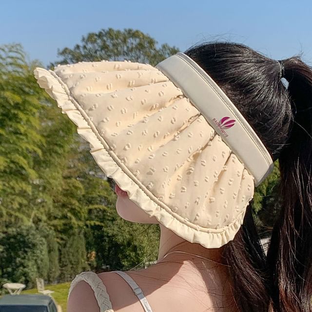 Plain Frill Visor