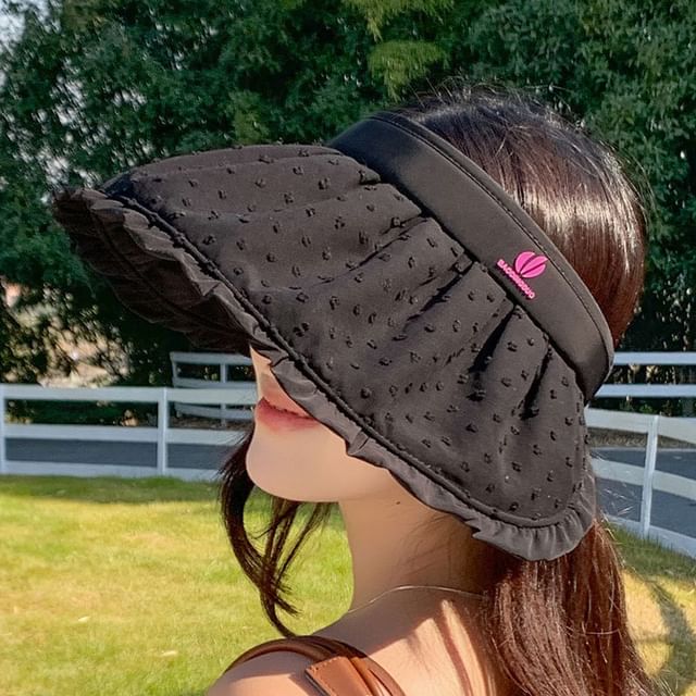 Plain Frill Visor