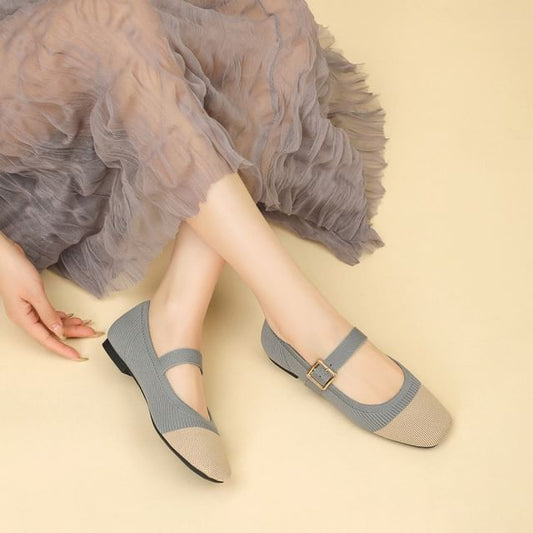Toe Jane Shoes Square Mary