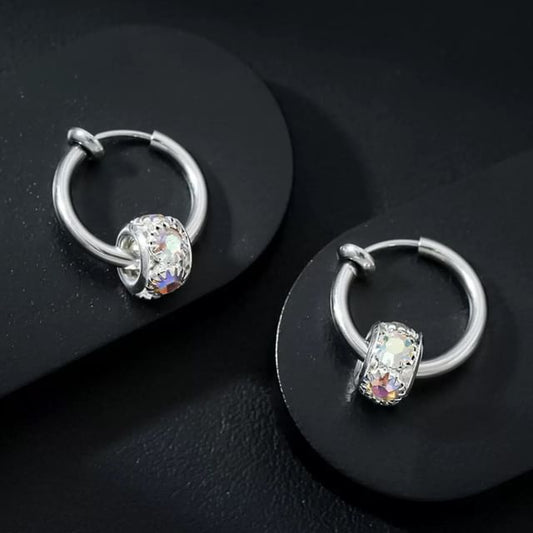 Rhinestone Alloy Ear Cuff Set