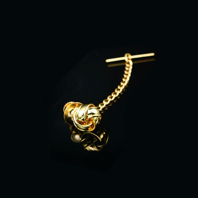 Chain Fastener Brooch