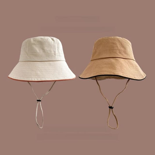 Plain Bucket Toggle Hat