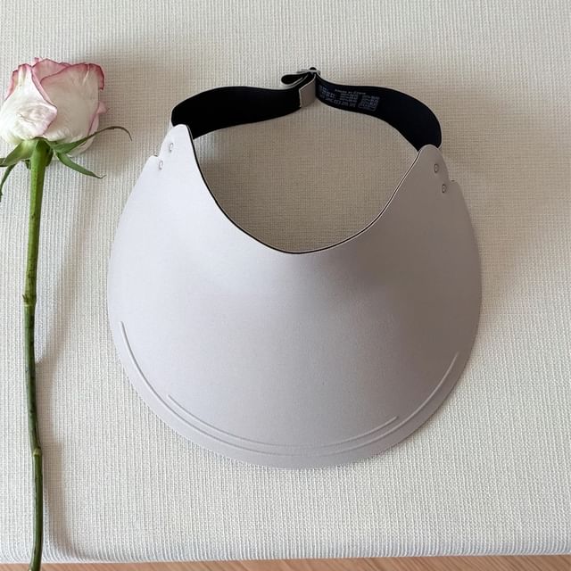 Wide Visor Brim Plain