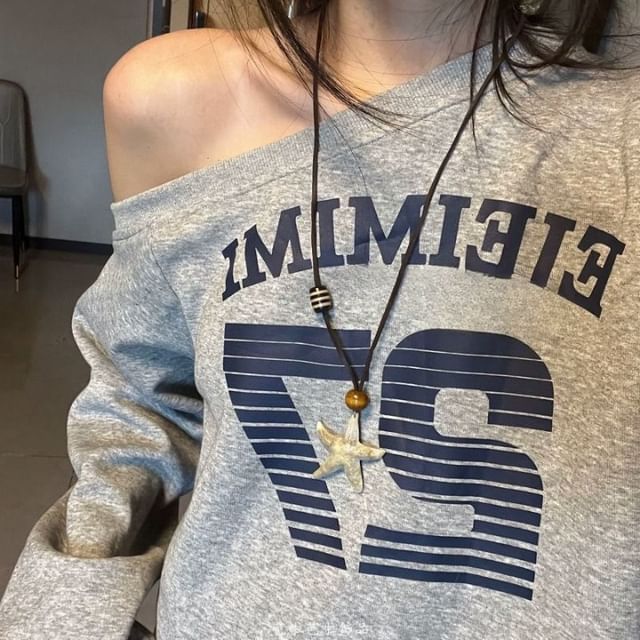 Necklace Pendant Bead Cord Starfish