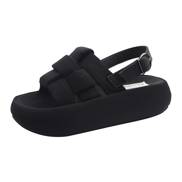 Platform Woven Sandals