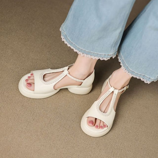 Platform Cutout Sandals