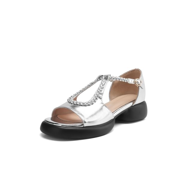 Platform Cutout Sandals