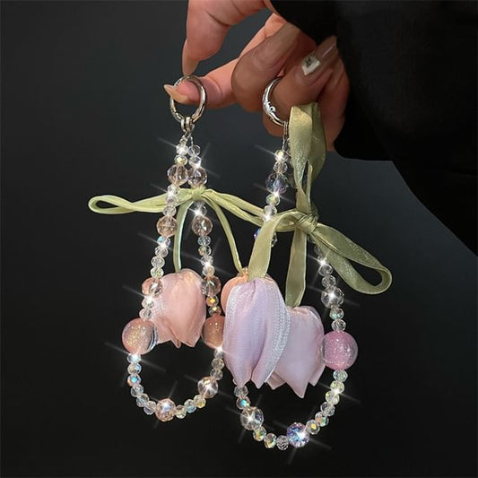 Phone Pad Flower with Lanyard