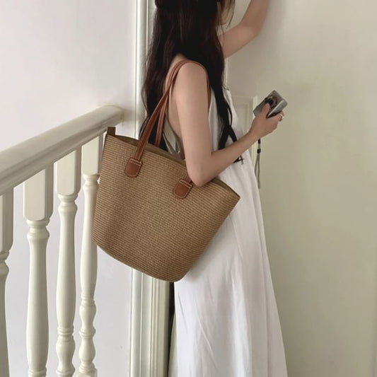Designs) Straw Bag (Various Tote