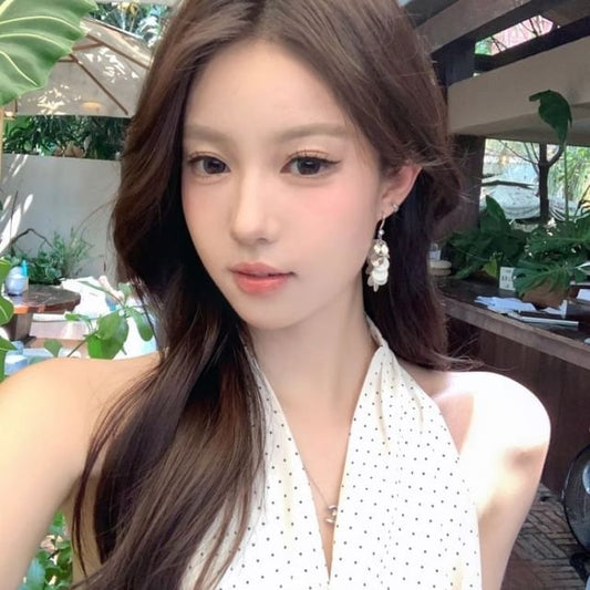 Dangle Disc Shell Earring Hook