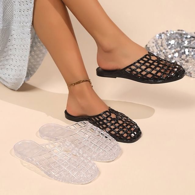 Perforated Mules