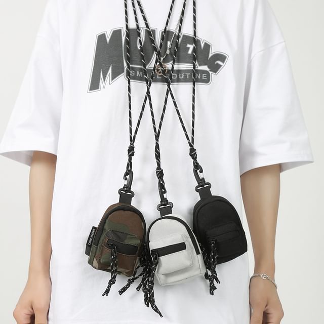 Mini Shape Pouch Backpack