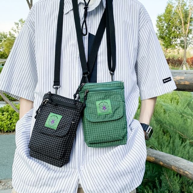 Flap Bag Crossbody Striped