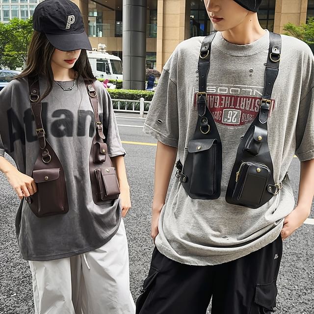 Bag Faux Leather Belt