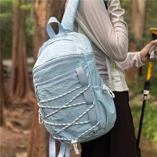 Backpack Lettering Hiking