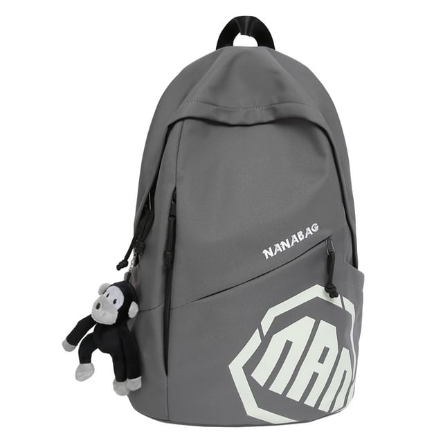 Set Bag / Charm Godzilla Lettering Backpack