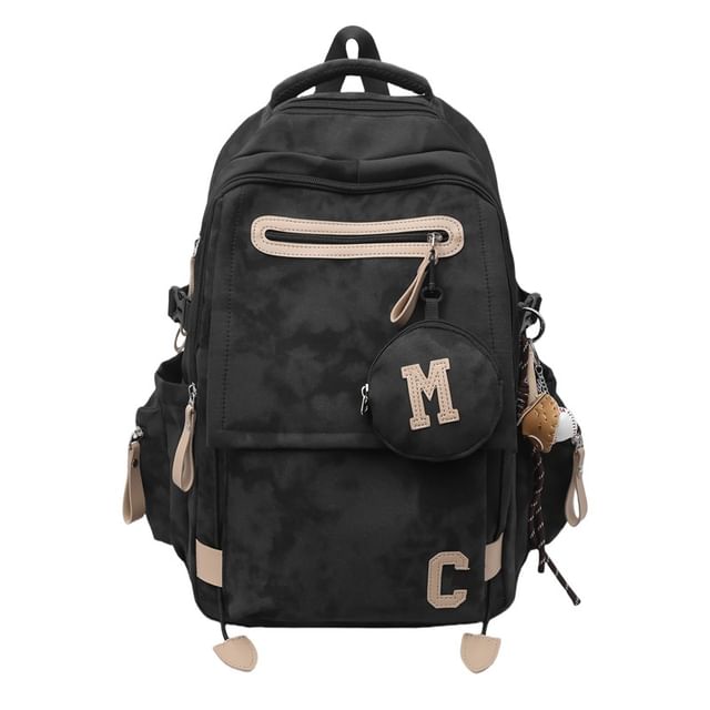 / Purse Coin Set Print Backpack Camouflaged