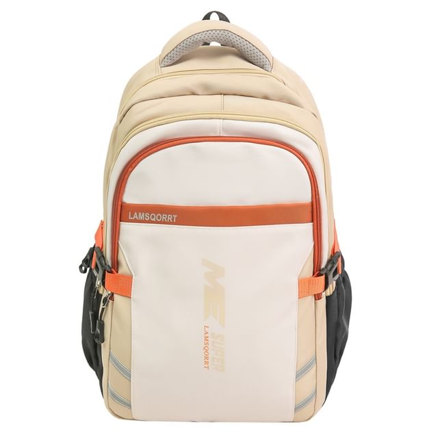 Backpack Lettering Buckled