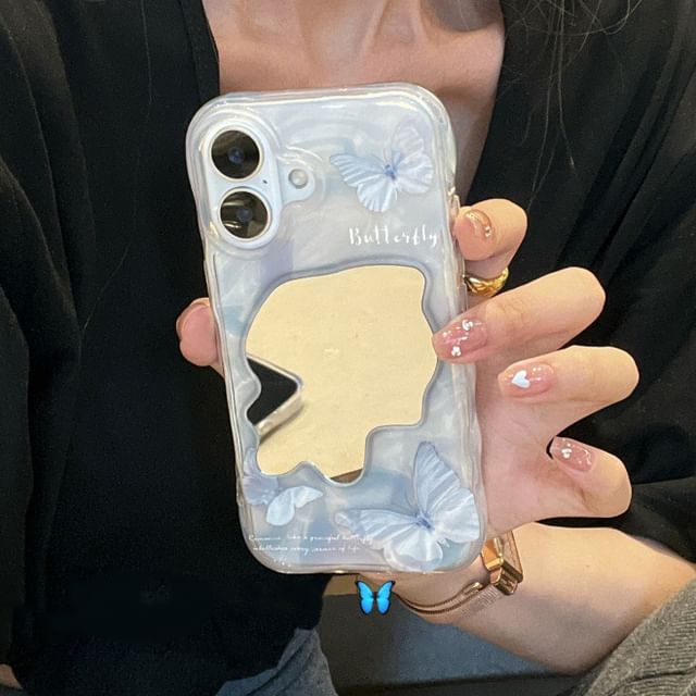 Phone Case Mirrored Butterfly