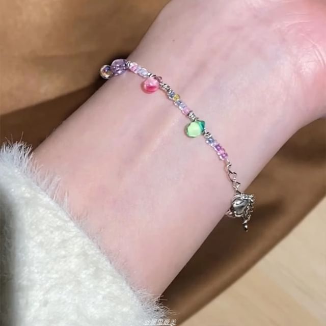 Faux Crystal Bracelet Beaded