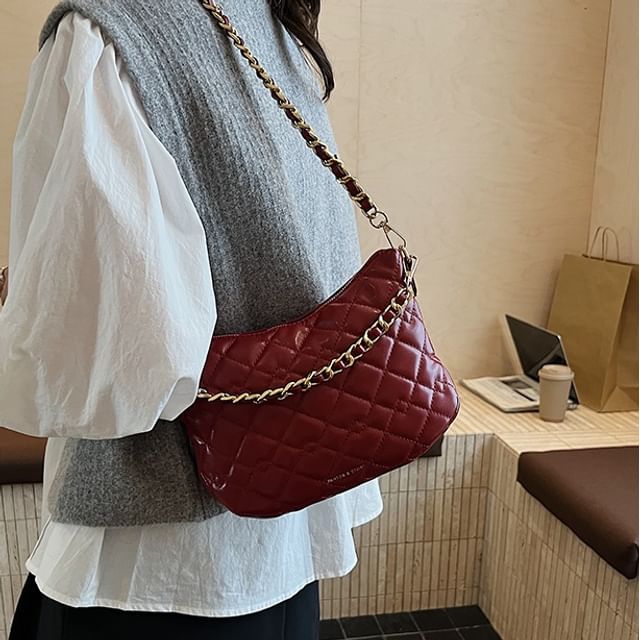 Quilted Chain Bag Crossbody