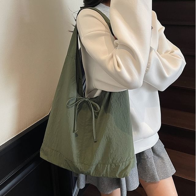 Tie-Up Plain Bag Shopper