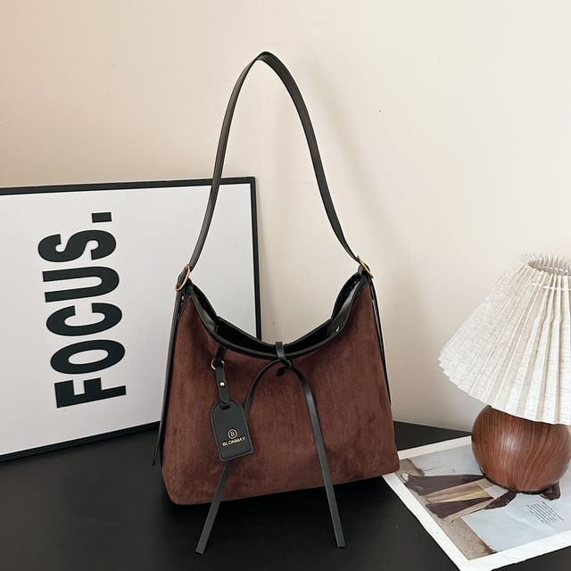Crossbody Faux Shoulder Suede Bag