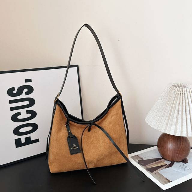 Crossbody Faux Shoulder Suede Bag