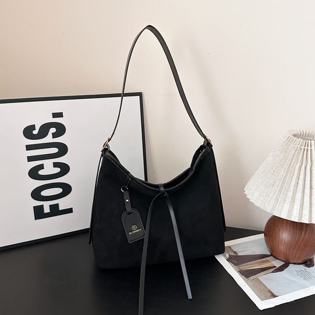 Crossbody Faux Shoulder Suede Bag