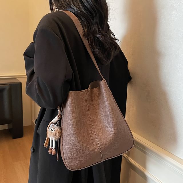 Pouch Shoulder With Leather Bag Faux