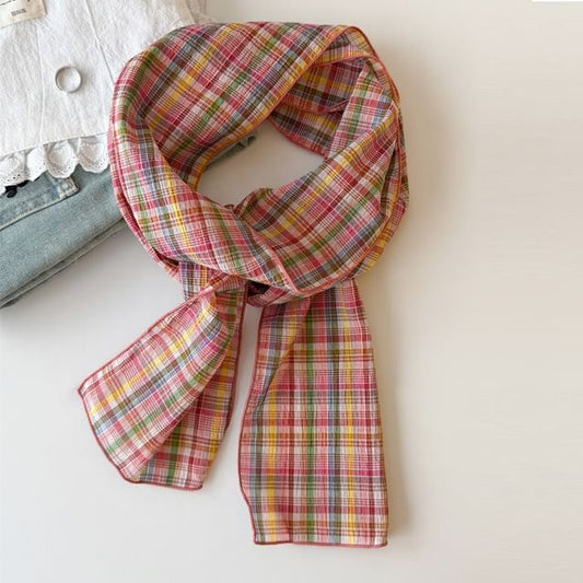 Headkerchief Scarf / Plaid