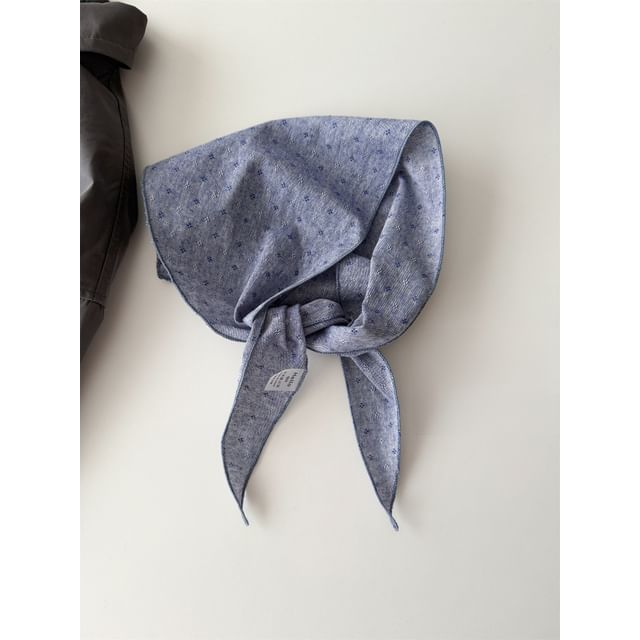 Floral Headkerchief Print