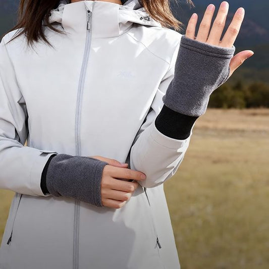 Fingerless Knit Gloves