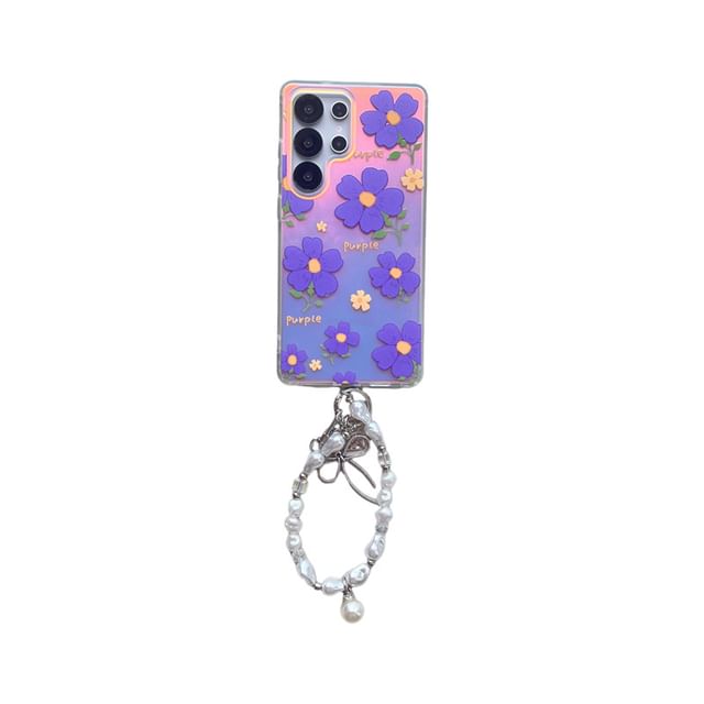Floral Print Phone Case / Strap / Set