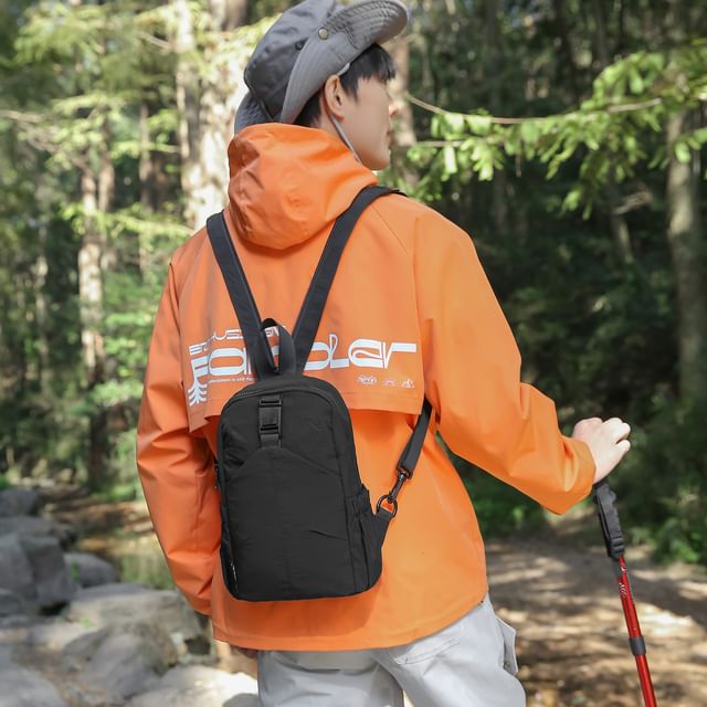 Plain Buckled Multiway Sling Bag