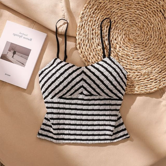 Striped Camisole Top