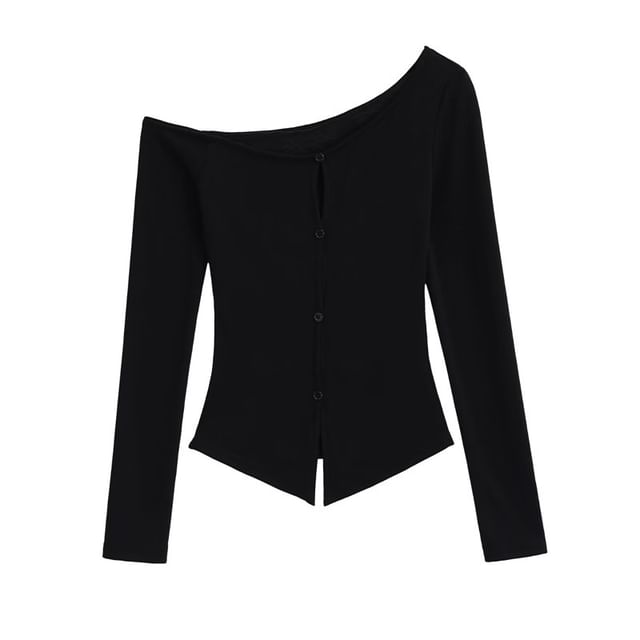 Lace Panel Cutout Slim Crop Top
