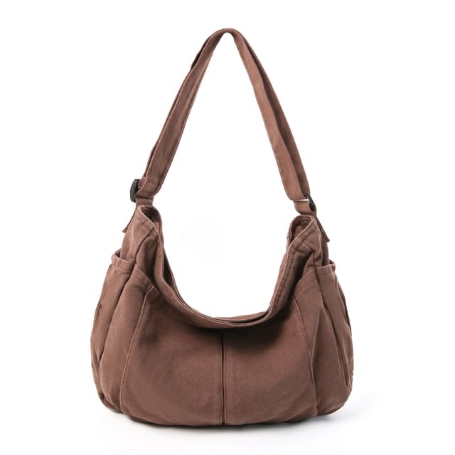 Plain Canvas Shoulder Bag