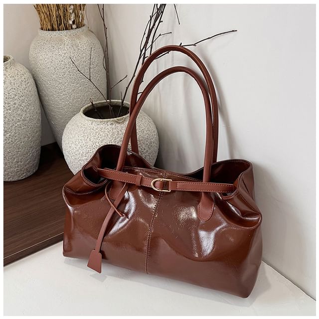 Patent Shoulder Bag