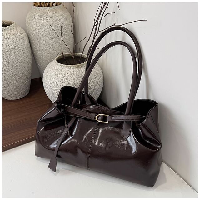 Patent Shoulder Bag