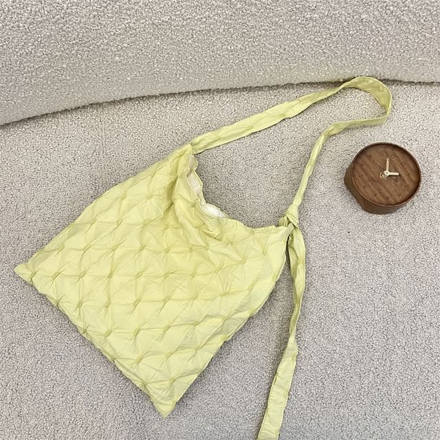 Plain Textured Tote Bag