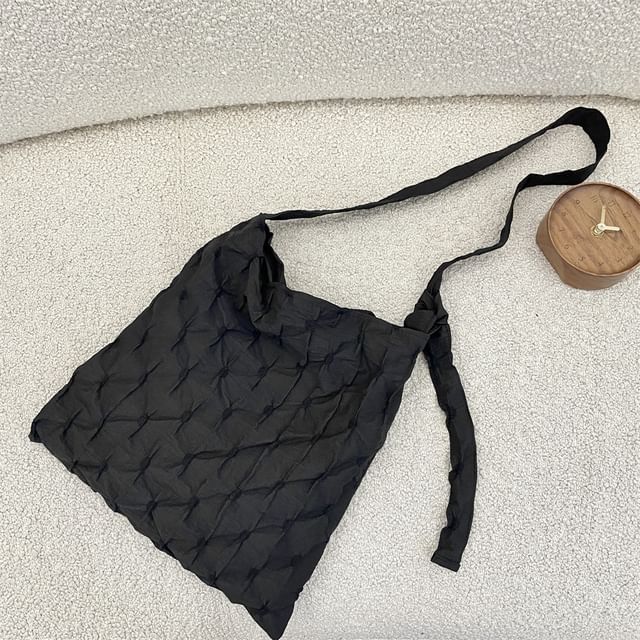 Plain Textured Tote Bag