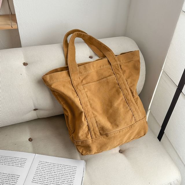 Plain Canvas Tote Bag